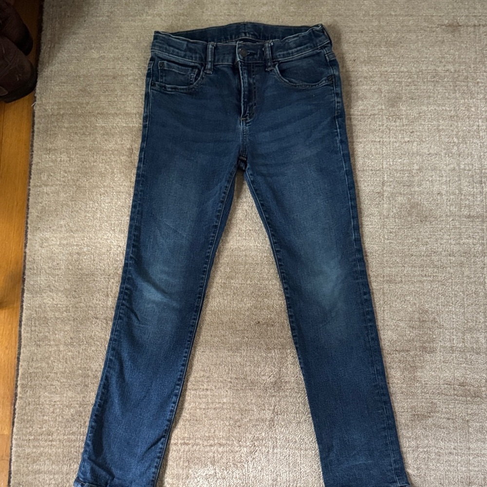GAP boys Regular Stretch Skinny Jeans - Deep Blue